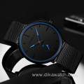 CRRJU Fashion Mens Watches Ultra Thin Quartz Watch Men 2020 New Casual Mesh Belt Waterproof Stylish Watches Relogio Masculino